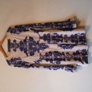 For Love And Lemons Long Sleeve Floral Dress